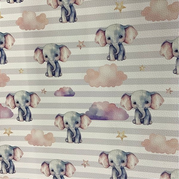 Sintético Doll/Dollaro Elefante 50cm