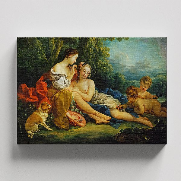 Quadro Canvas Pastoral Make-Up 1745