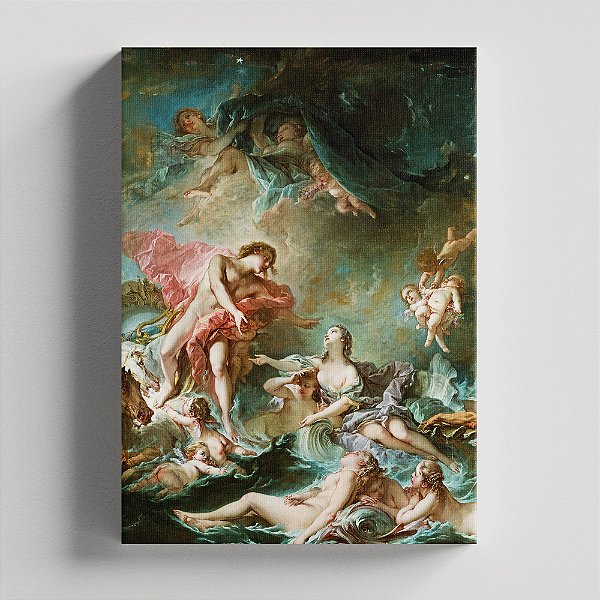 Quadro Canvas The Setting of the Sun