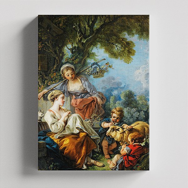 Quadro Canvas Cena Pastora