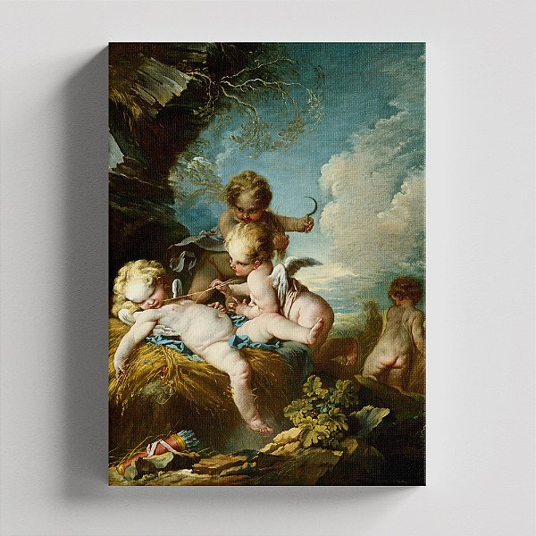 Quadro Canvas The Cherub Harvesters