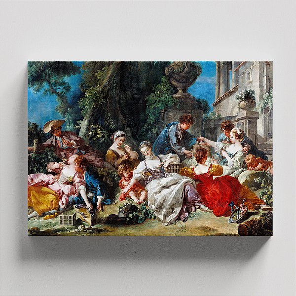 Quadro Canvas The Bird Catchers