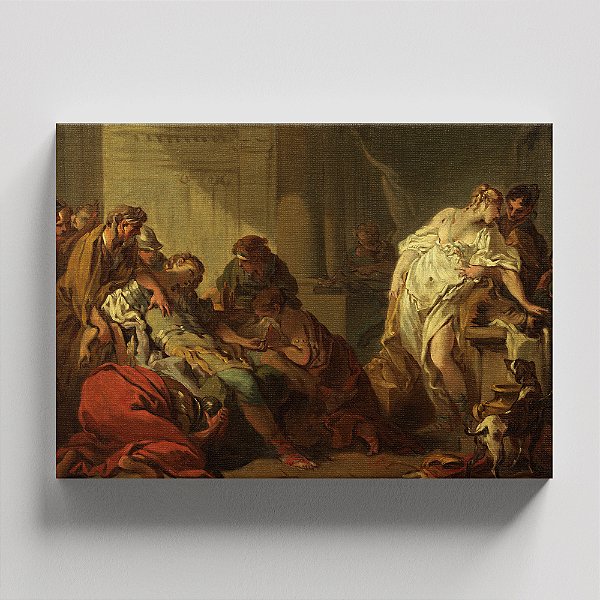 Quadro Canvas Death of Meleager