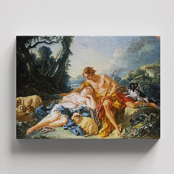 Quadro Canvas Daphnis and Chloe