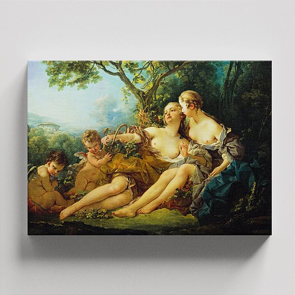Quadro Canvas Bacchus and Erigone