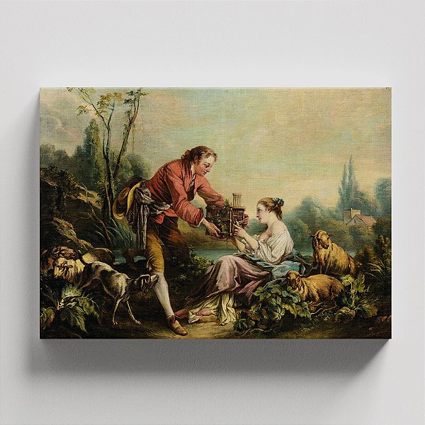 Quadro Canvas The Obliging Shepherd