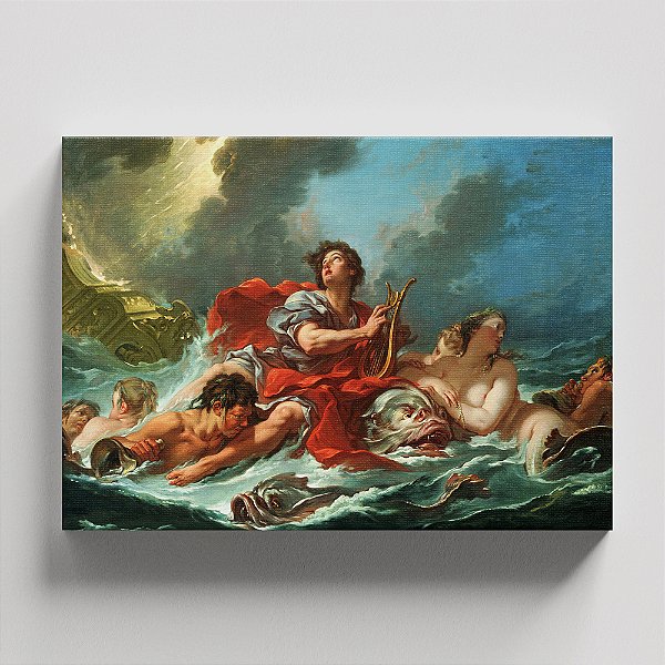Quadro Canvas Arion on the Dolphin
