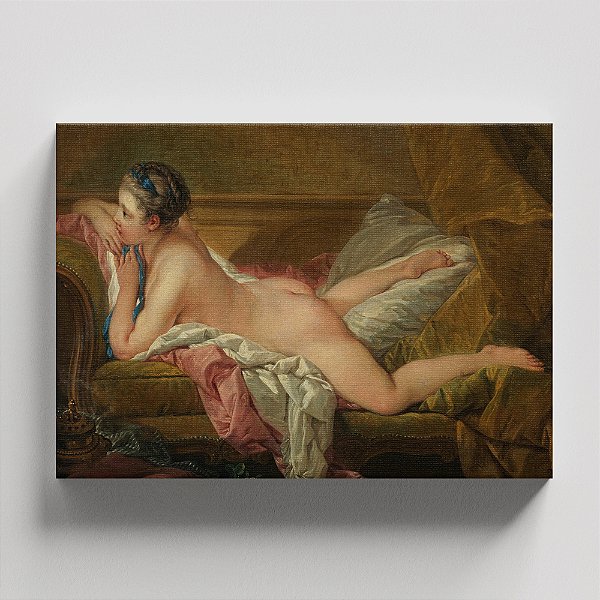 Quadro Canvas Reclining Girl