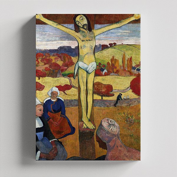 Quadro Canvas  Le Christ Jaune