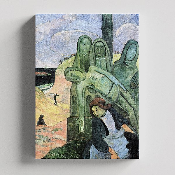 Quadro Canvas The Green Christ