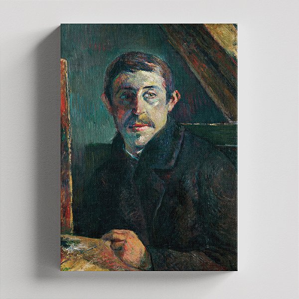 Quadro Canvas Self-Portrait with Halo and Snake