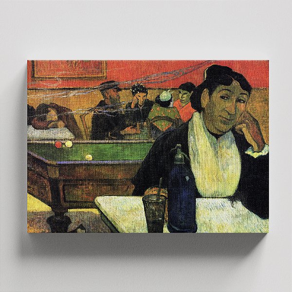 Quadro Canvas Night café, Arles