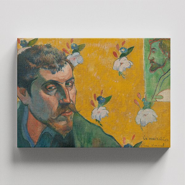 Quadro Canvas Self-Portrait with Portrait of Bernard, 'Les Misérables'