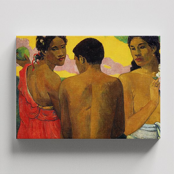 Quadro Canvas Three Tahitians