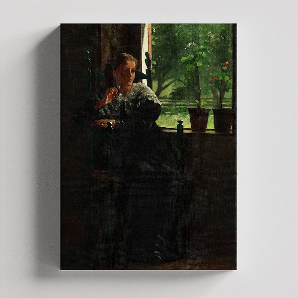 Quadro Canvas At the Window