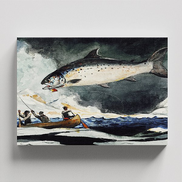 Quadro Canvas A Good Pool, Saguenay River
