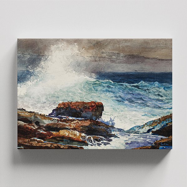 Quadro Canvas Incoming Tide, Scarboro, Maine