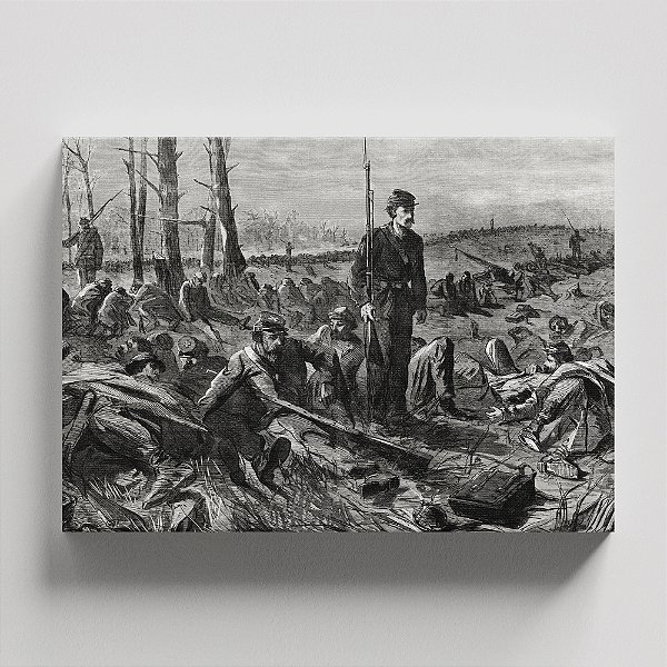Quadro Canvas Army of the Potomac – Sleeping in His Arms