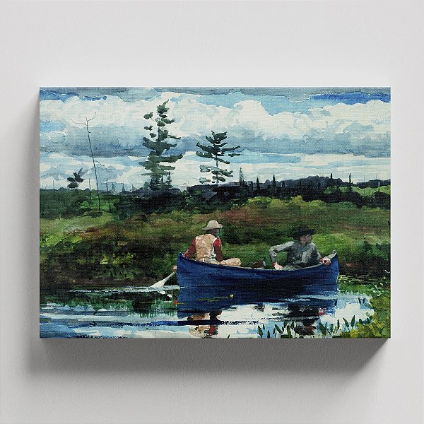 Quadro Canvas The Blue Boat
