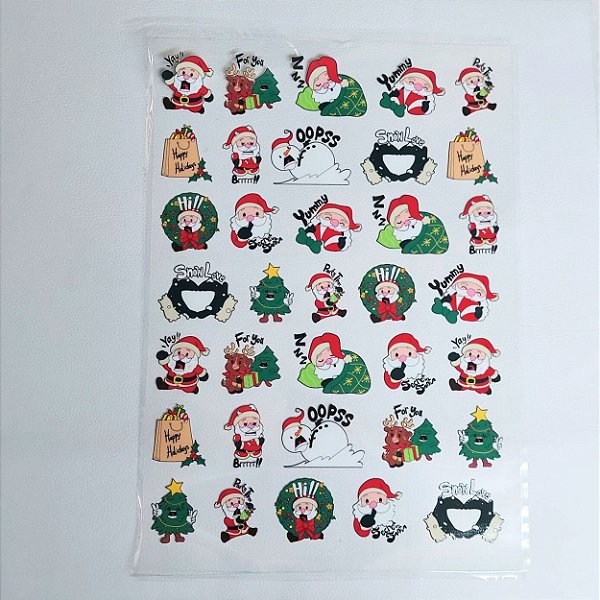 DTF UV Tamanho A3 (29x41cm) - NATAL