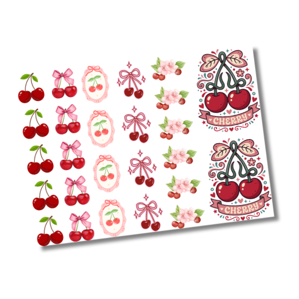 DTF UV Tamanho A5 (21x15cm) - Coleção Frutas