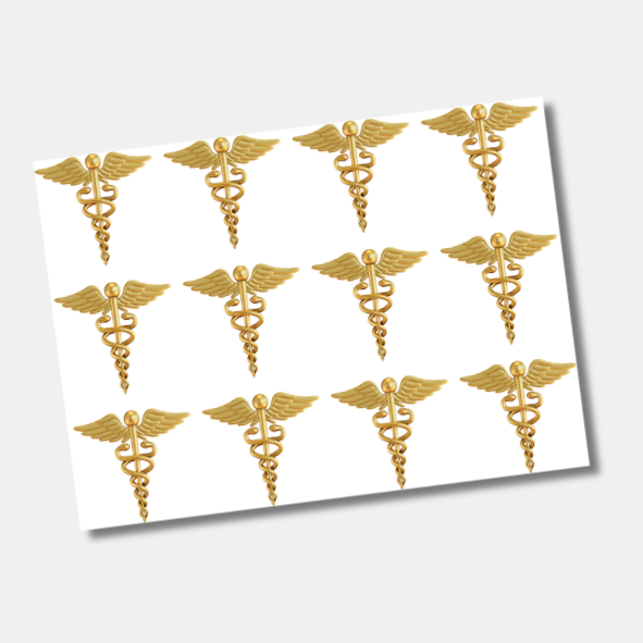 DTF UV Tamanho A5 (21x15cm) - Medicina