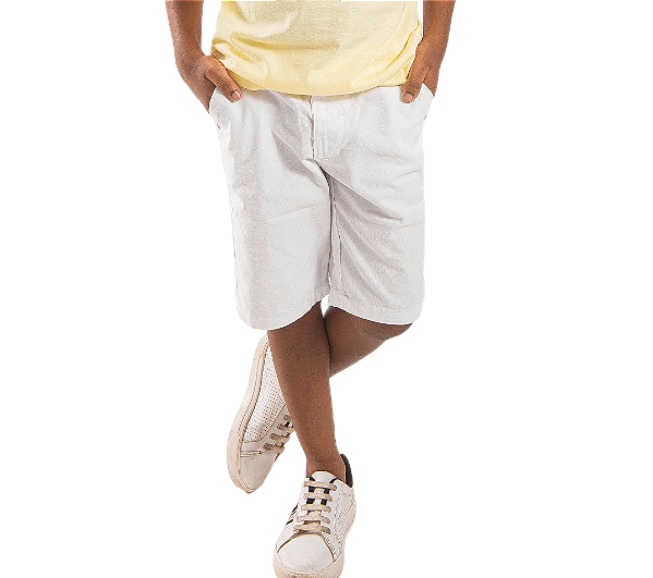 BERMUDA COLOR 100% ALGODÃO INFANTIL MASCULINA
