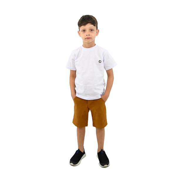 BERMUDA COLOR BABY COM BOLSO EMBUTIDO MASCULINA