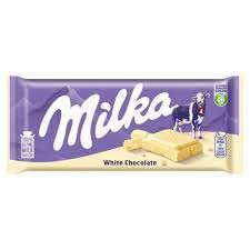 MILKA WHITE CHOCOLATE 100GR - POLONIA