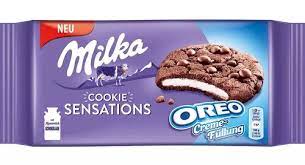 MILKA COOKIE SENSATIONS OREO CREME 156GR - POLÔNIA