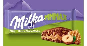 MILKA MMMAX NUTRY CHOCO WAFER  270GR - ROMENIA