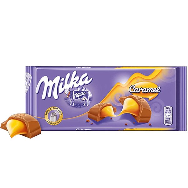 MILKA CARAMEL 100GR - ROMÊNIA