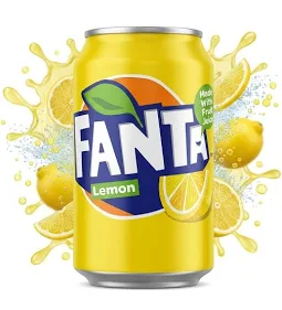 REFRIGERANTE FANTA LEMON 330ML - ALEMANHA