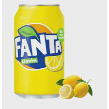 REFRIGERANTE FANTA LEMON 330ML - ALEMANHA