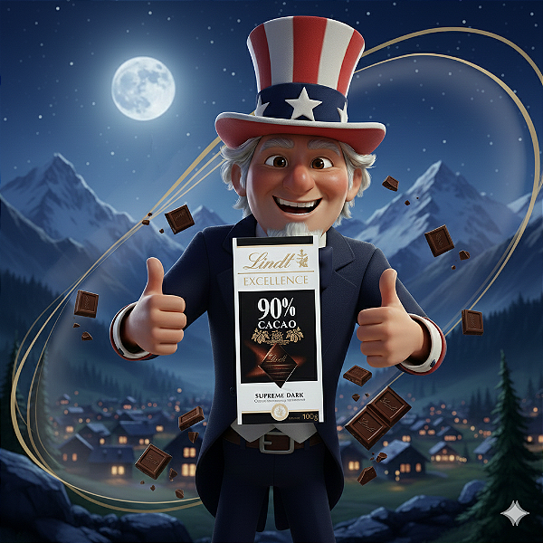 LINDT EXCELLENCE 90% SUPREME DARK 100GR - ALEMANHA