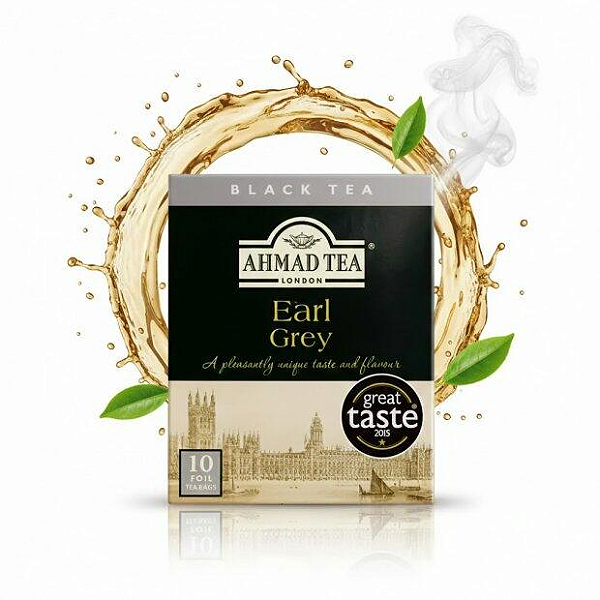 Chá Ahmad Tea London Earl Grey 20g - Polonia