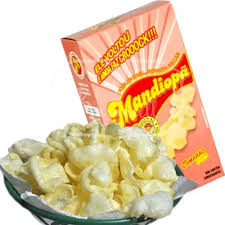 Mandiopã Snack Salgado Sabor Camarão 80g - Brasil