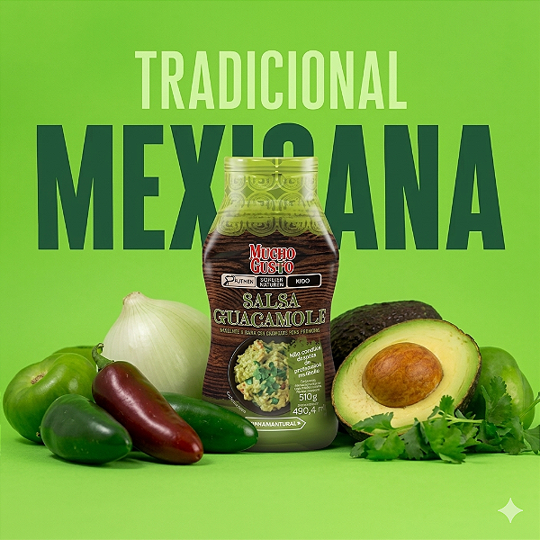 Salsa Guacamole Italiana 510g - Italia
