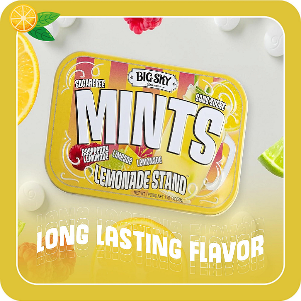 Big Sky Mints Lemonade Stand 50g - Canada