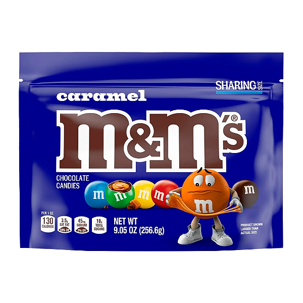 M&M Caramel Sharing Size 256g - EUA