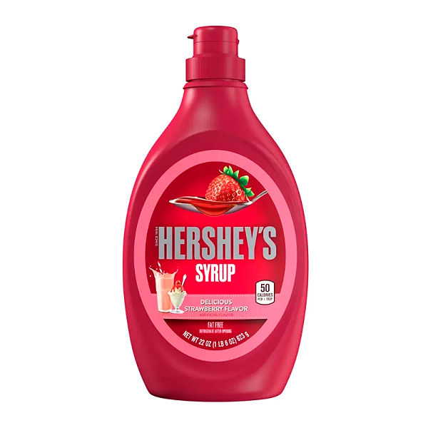 Hershey's Syrup Morango 623g - EUA