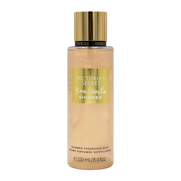 Victoria's Secret Bare Vanilla Shimmer Body Splash 250ml - EUA