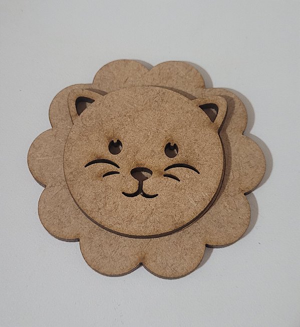 Aplique leão ( carinha)