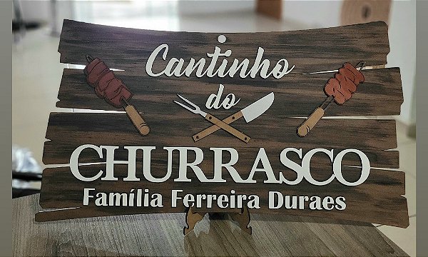 Placa Decorativa personalizada