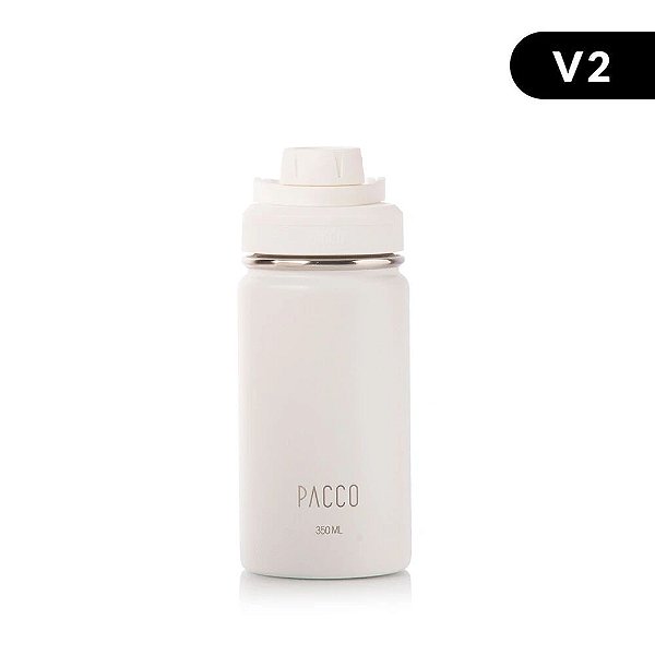 Garrafa Térmica Hydra V2 350ml - Branca - PACCO