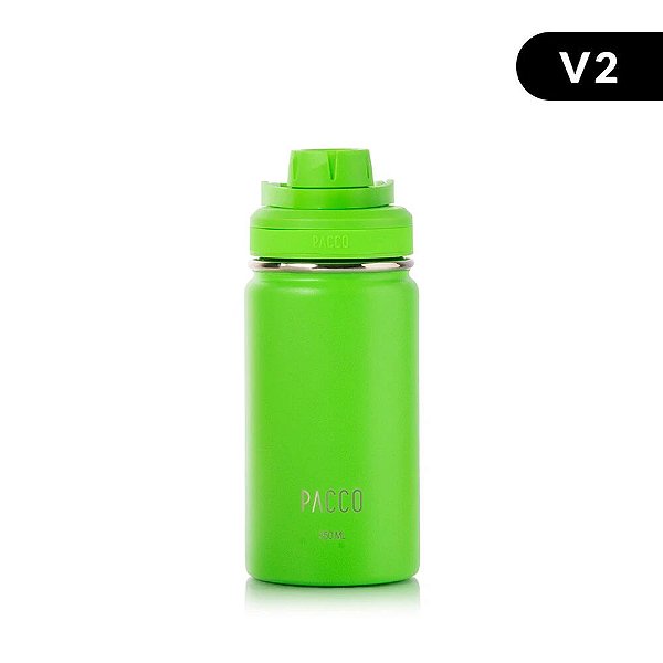 Garrafa Térmica Hydra V2 350ml - Verde - PACCO