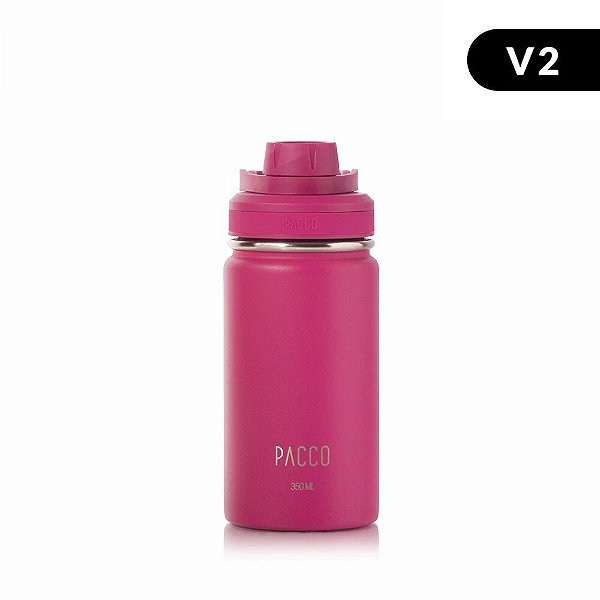 Garrafa Térmica Hydra V2 350ml - Fúcsia - PACCO