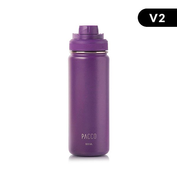 Garrafa Térmica Hydra V2 500ml - Roxa - PACCO