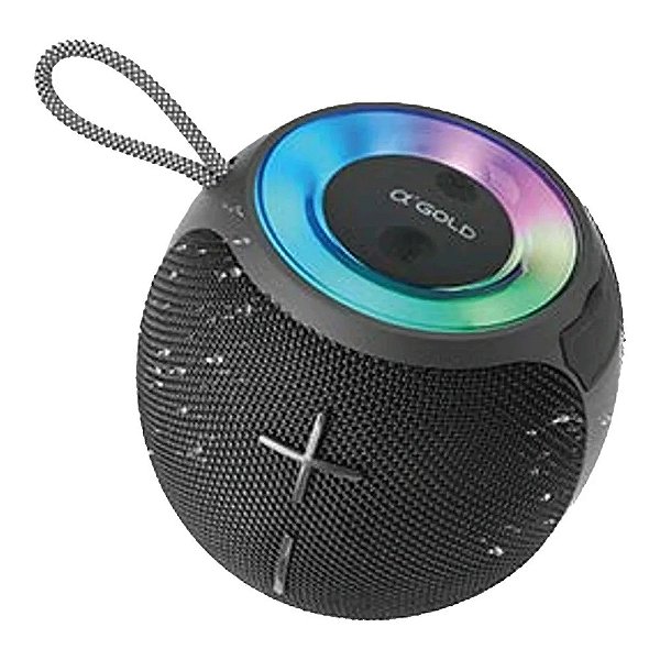 Caixa de Som Bluetooth Portátil SM21 com Rádio FM, USB, Cartão de Memória, AUX