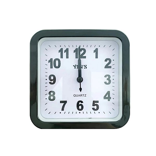 Relógio De Mesa Despertador Redondo Sortido